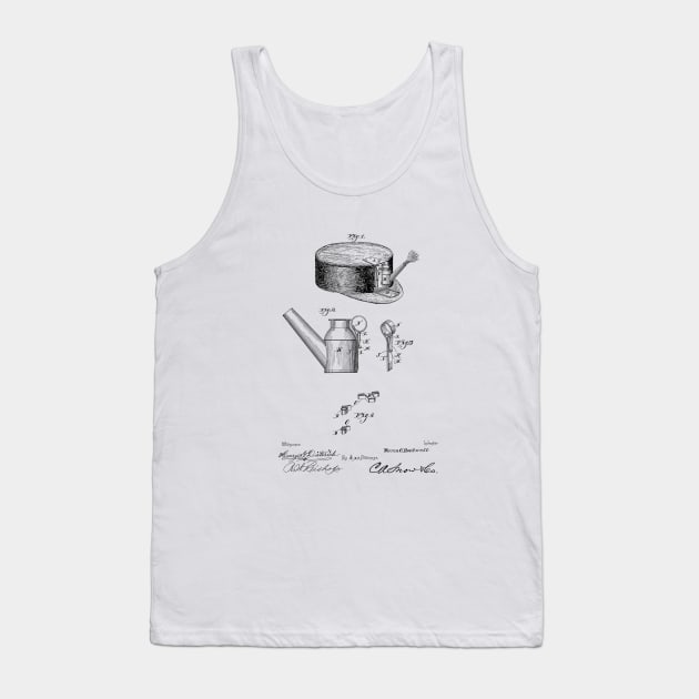 Miner's Lamp Holder Tank Top by skstring